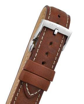 The Dawn 3 Hands Date Mechanical Leather Men Watch W06-03247-007