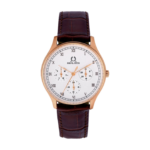 Classicist Multi-Function Quartz Leather Women Watch W06-03257-002