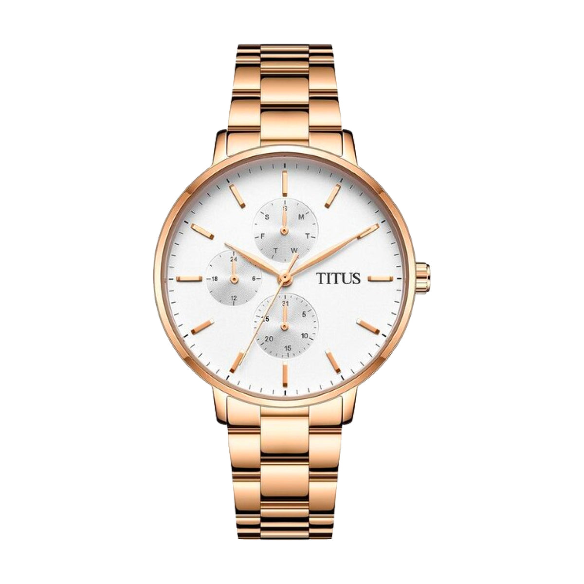 Interlude Multi-Function Quartz Stainless Steel Women Watch W06-03259-003