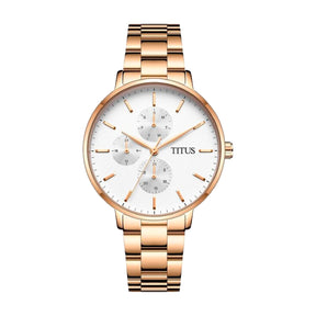 Interlude Multi-Function Quartz Stainless Steel Women Watch W06-03259-003