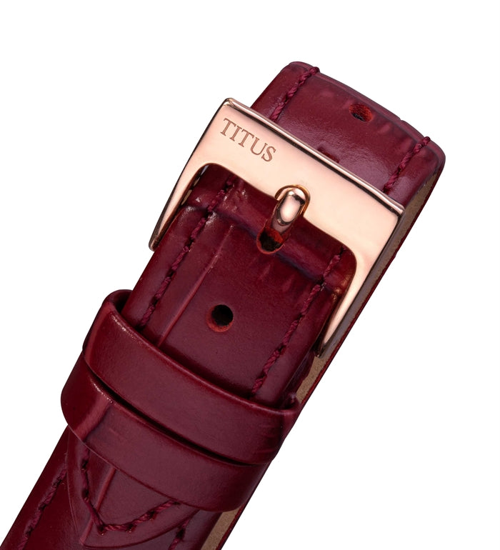 Devot Multi-Function with Day Night Indicator Quartz Leather Women Watch W06-03263-003