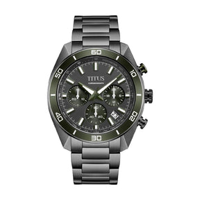 Modernist Chronograph Quartz Stainless Steel Men Watch W06-03265-005