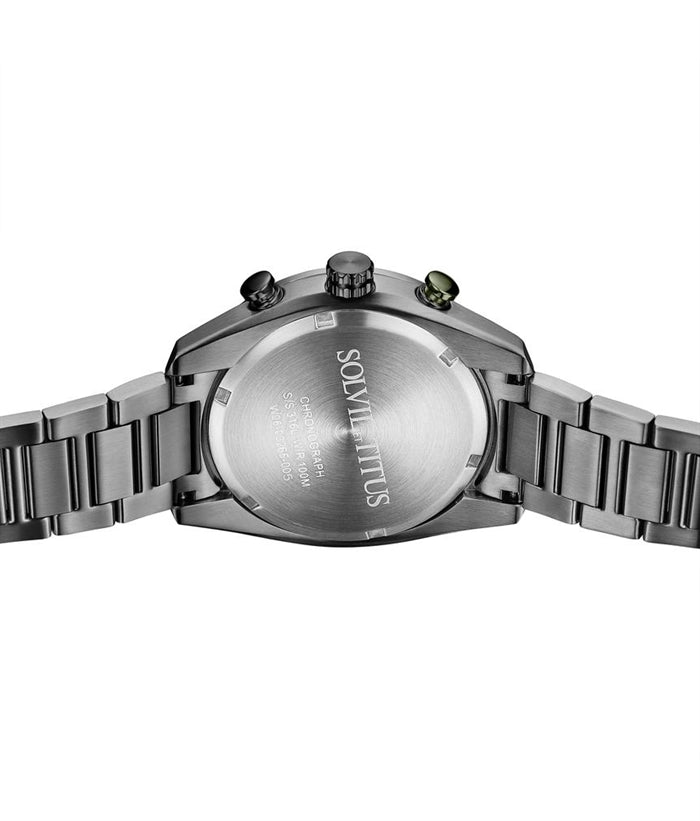 Modernist Chronograph Quartz Stainless Steel Men Watch W06-03265-005