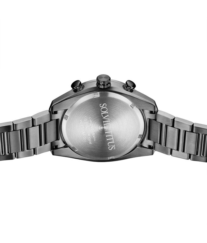 Modernist Chronograph Quartz Stainless Steel Men Watch W06-03265-006