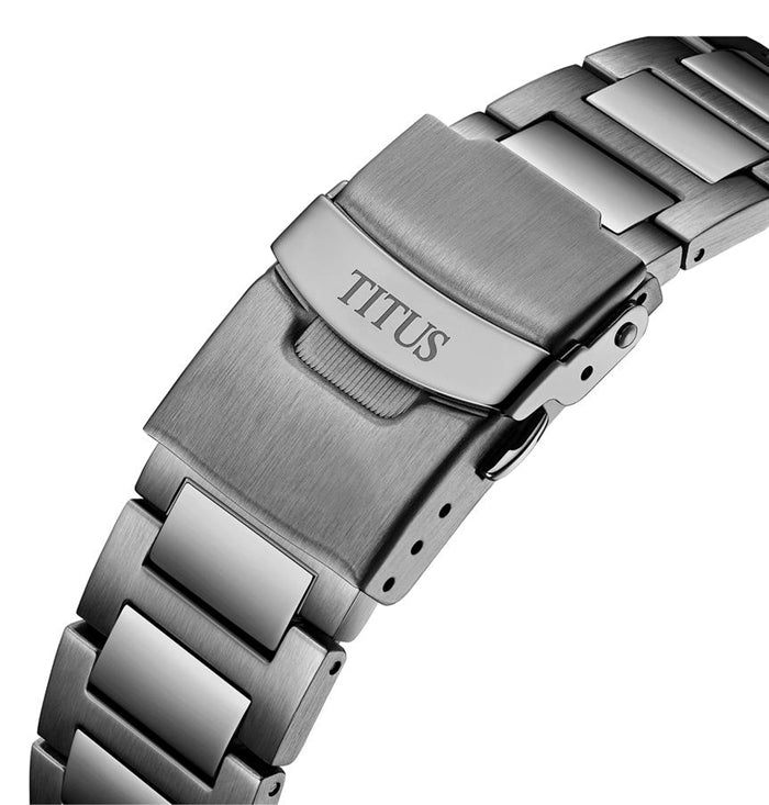 Modernist Chronograph Quartz Stainless Steel Men Watch W06-03265-006