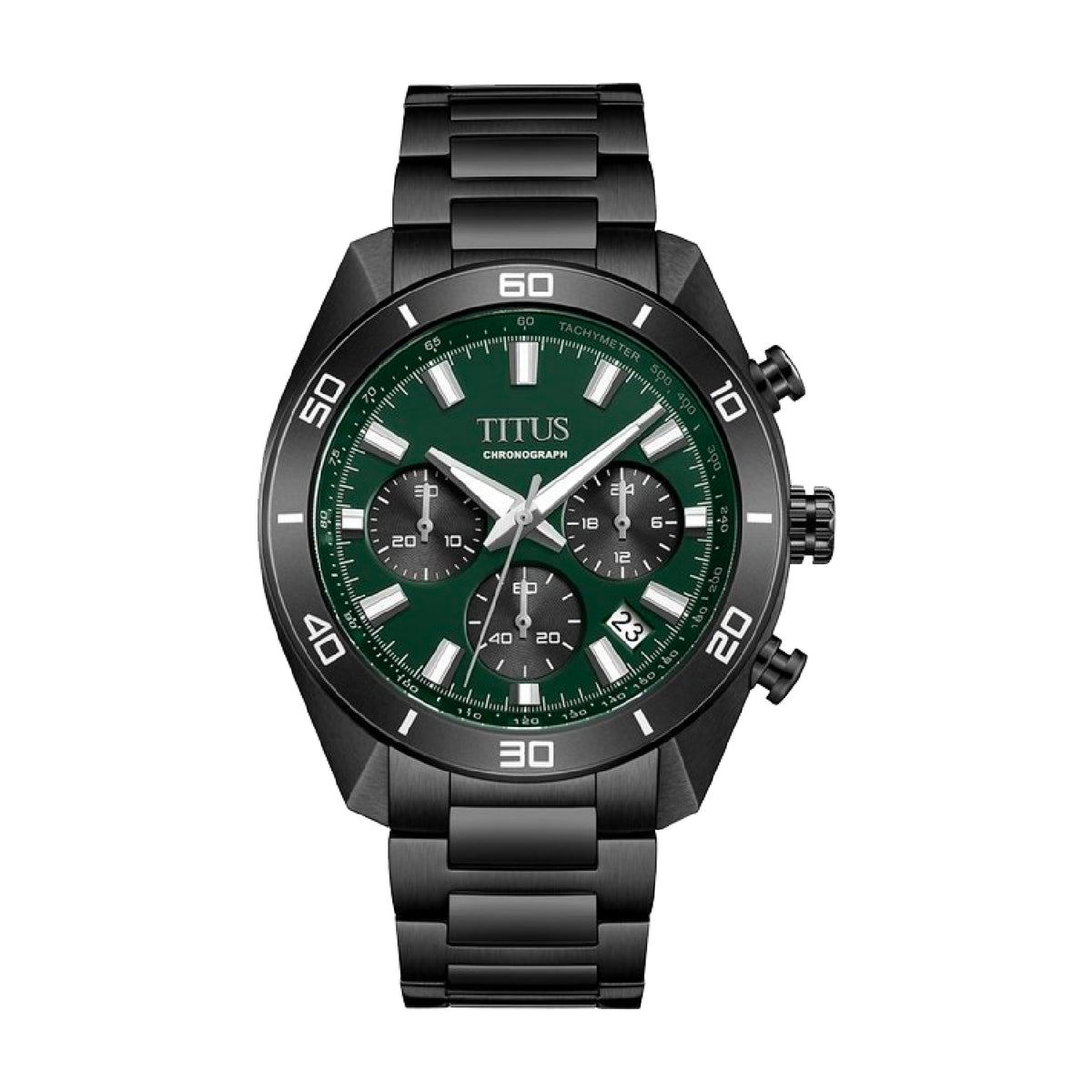 Modernist Chronograph Quartz Stainless Steel Men Watch W06-03265-007