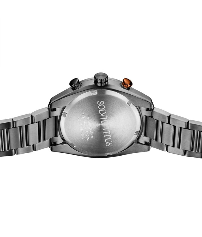 Modernist Chronograph Quartz Stainless Steel Men Watch W06-03265-008