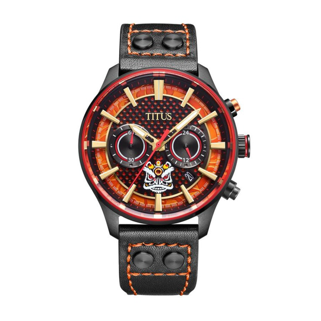 Solvil et Titus Lion Dance Saber Chronograph Quartz Watch W06-03318-003