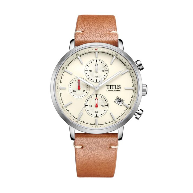 Nordic Tale Chronograph Quartz Leather Men Watch W06-03298-002