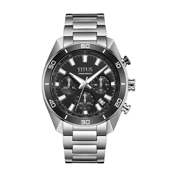 Modernist Chronograph Quartz Stainless Steel Men Watch W06-03265-001